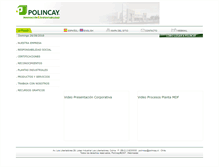 Tablet Screenshot of polincay.cl